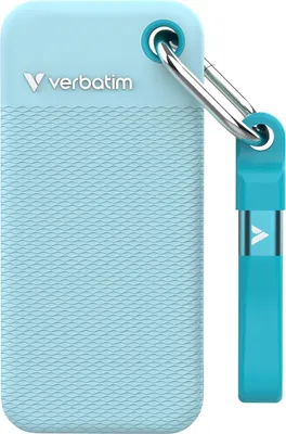 Produktbild von Verbatim Pocket SSD polar blue