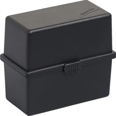 Produktbild von Exacompta 50614D MEMO-BOX DIN A8 - Schwarz
