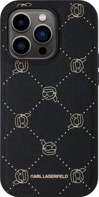 Immagine prodotto di Karl Lagerfeld, custodia MagSafe Karl Heads per iPhone 14 Pro Max, nero
