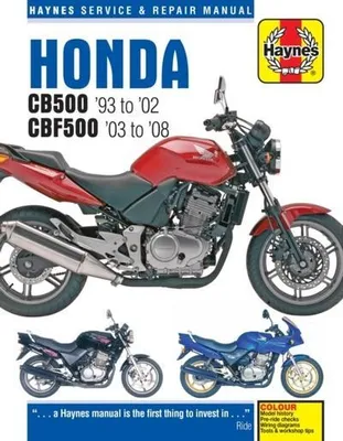 Produktbild von Honda CB500 & CBF500 (93 - 08)