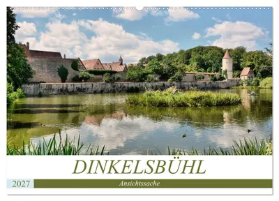 Produktbild von Dinkelsbühl - Ansichtssache (Wandkalender 2027 DIN A2 quer), CALVENDO Monatskalender