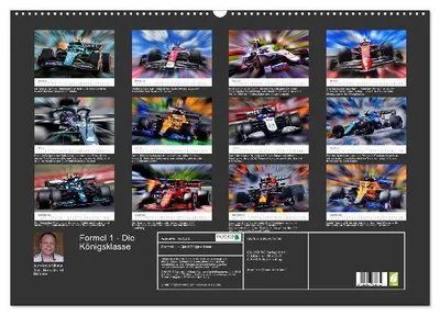 Produktbild von Formel 1 - Die Königsklasse (Wandkalender 2026 DIN A2 quer), CALVENDO Monatskalender