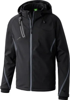 Produktbild von erima Softshell Jacke Funktion Herren 46 schwarz/anthrazit