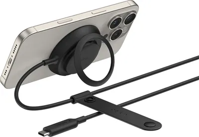 Zdjęcie produktu dla Belkin WIA014HQBK, Wewnętrzny, USB, Ładowanie bezprzewodowe, 2 m, Czarny