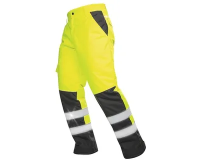 Immagine prodotto di Pantaloni da lavoro invernali HOWARD, gialli, riflettenti, taglia L