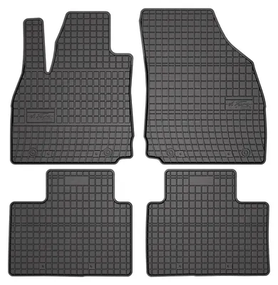 Produktbild von Gummi-Fußmatten für MG ZS II ab 2024 (Crossover) – 4-tlg, Schwarz, passgenau