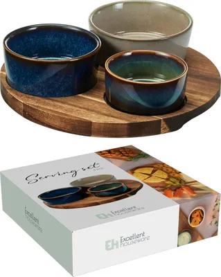 Produktbild von Servierset 4-teilig aus Akazie