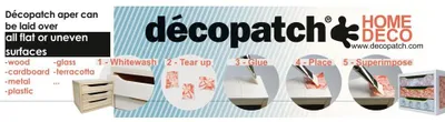Zdjęcie produktu dla Tabliczka na ścianę EN Decopatch HOME DECO P