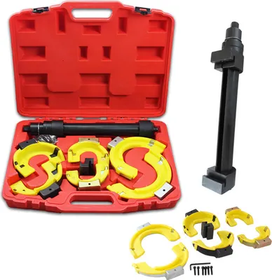 Obrázok produktu pre Jiubiaz Napínač pružín Univerzálny napínač pružín pre systémy Mc Pherson Strut Tuning Struts Zníženie odpruženia Napínač