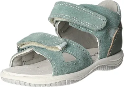 Produktbild von BOXX Kids Kinder-Minilette-Sandalette Grün-Weiß, Farbe:grün, EU Größe:23