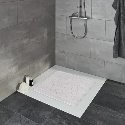 Immagine prodotto di Tappeto doccia Kleine Wolke Arosa 55x55 cm Grigio