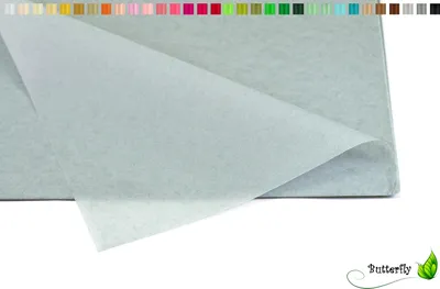 Produktbild von Seidenpapier 50x75cm, 10 Bogen, Farbauswahl:hell silber / grau 012H