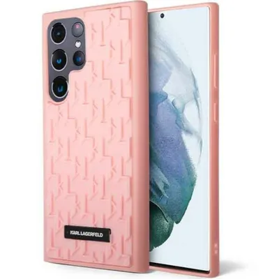 Image de Karl Lagerfeld Klhcs23Lrupklpp S23 Ultra S918 Hardcase Różowy/Pink 3D Monogram