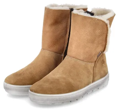 Immagine prodotto di Stivali invernali da bambina Ricosta modello NANUK, color marrone, in pelle, taglia: 40