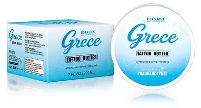 Produktbild von Vegane Tattoo-Creme, 200 ml, für die Nachbehandlung und Hautpflege