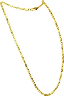 Produktbild von Halskette 925er Silber Königskette rhodiniert / vergoldet Gold Länge: 55cm | Stärke: 2,5mm