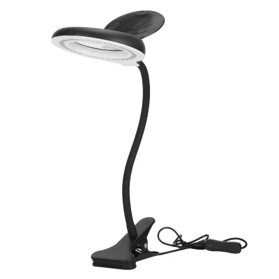 Produktbild von USB LED lupa, stolná LED lampa s klipom na čítanie, osvetlenie, opravu elektroniky