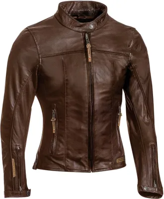 Produktbild von Ixon Crank Damen Jacke Farbe: Braun, Grösse: L