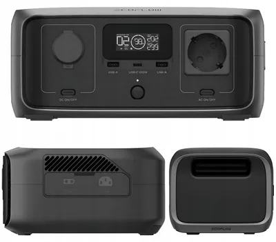 Produktbild von Tragbare Powerstation Ecoflow River 3 245 Wh Lifepo4 GaN 300-600 W, Ip54