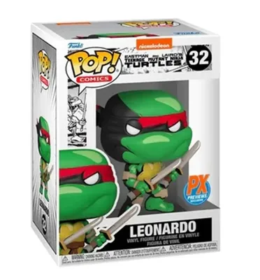 Zdjęcie produktu dla Funko POP! Comics TMNT Żółwie Leonardo PX 32