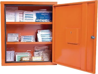 Image de Söhngen Verbandschrank Juniorsafe 1-türig ohne Inhalt, mit Sicherheitsschloss
