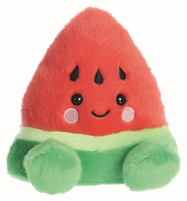 Zdjęcie produktu dla Aurora, 33771, Palm Pals Sandy watermelon, miękka zabawka, zielono-czerwona, 13 cm
