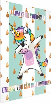 Produktbild von Posterpapier Poster - Always Be Yourself 40x60 cm Für Kinder g-C-0112-ao-a