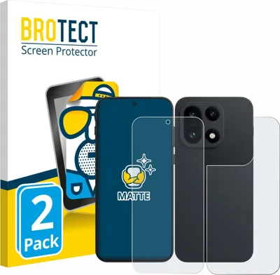 Produktbild von 2x BROTECT Schutzfolie für OnePlus 15 (Display+Rückseite) Displayschutz Displayschutzfolie Folie Matt Entspiegelungsfolie