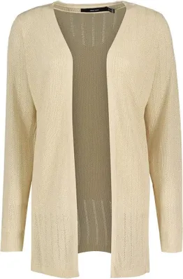 Zdjęcie produktu dla Vero Moda Newlexsun Stitch Cardigan Beige M Damski beżowy M
