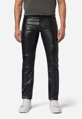 Immagine prodotto di Jeans Bono Cow in pelle cerata di Ricano - Nero / 32