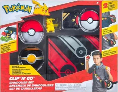 Produktbild von Pokémon Clip N Go Bandolier Set - Mix-Motive