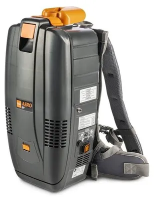 Produktbild von TASKI AERO BP B Plus Li-Ion, Ultraleichter Rucksacksauger mit Lithium-Ionen Technologie, 3in1 Rucksacksauger mit 3 Leistungsstufen für stark überstellte Flächen, ideal für die Treppenreinigung | Packung (1 Stück)