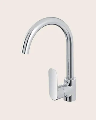 Immagine prodotto di Miscelatore lavello cucina canna alta cromo
