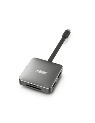Produktbild von Urban Factory HUBEE LIGHT USB 3.2 Gen 1 (3.1 Gen 1) Type-C Grau