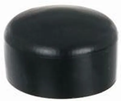 Immagine prodotto di Alberts 831974 Tappo per pali metallici rotondi, in plastica, nero, per pali Ø 60 mm, set da 10