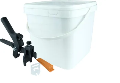 Immagine prodotto di Sistema di livellamento per piastrelle - larghezza giunto 2 mm - per set