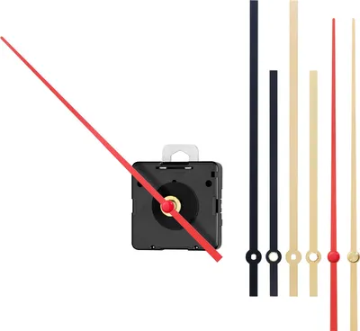 Produktbild von Dugena Quarz-Uhrwerk-Set ME 838, inklusive Zeiger-Set, 1 Stück, zum Einbauen, Größe:ZWL 16.2 mm. extra stark