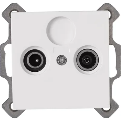 Immagine prodotto di Presa per antenna KOPP Athenis, bianco puro, a 2 ingressi