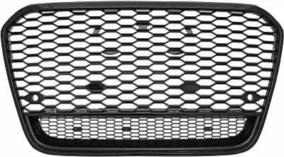 Produktbild von DIEDERICHS 1028140 Kühlergrill Frontgrill für AUDI A6 Avant (4G5, 4GD, C7) Schwarz Glänzend