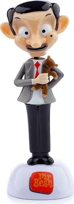 Produktbild von Mr Bean mit Teddybär, Solarzelle, Solarkumpelfigur – lizenziert