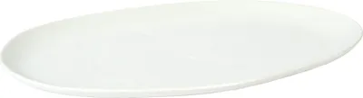 Produktbild von Piana Teller oval Porzellan, weiß, 33x18,5x2,3 cm