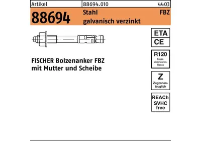 Immagine prodotto di Ancoraggio a vite Fischer 10x FBZ 16/25 - 543405