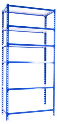 Produktbild von Simonrack Schwerlastregal SIMONCLICK 6 8435104954065 blau, weiß 90,0 x 50,0 x 250,0 cm