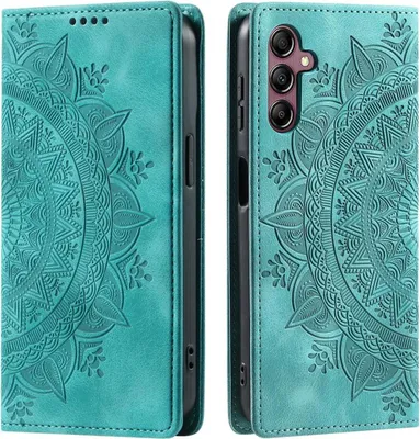 Immagine prodotto di Custodia per Samsung Galaxy A55 5G custodia del telefono cellulare flip case cover borsa caso mandala