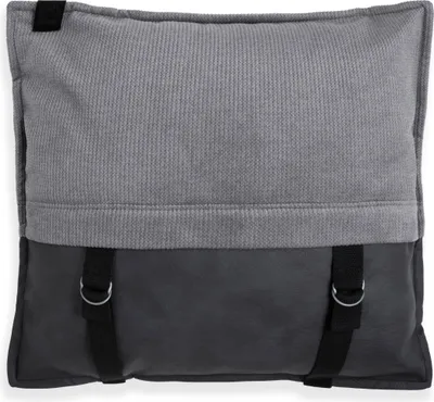Produktbild von Knit Factory Otis Kissen - Grau - 50x50 cm