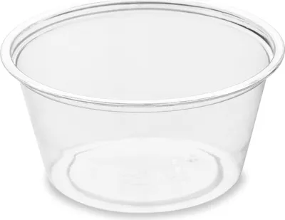Produktbild von 2500x DUNI Dressingbecher 60 ml Transparent ungeteilt