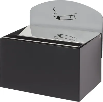 Productafbeelding van Wandbehuizing van antracietkleurig staalplaat met aanduidingplaat | H x B x D: 125 x 200 x 125 mm