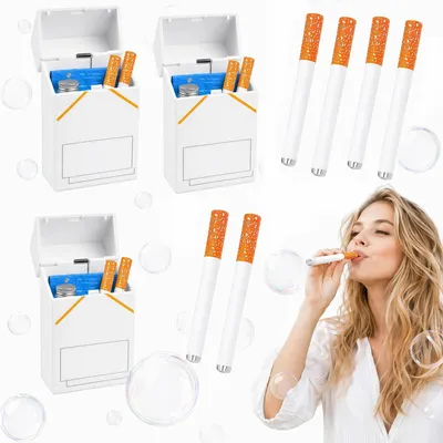 Produktbild von Set mit 6 Mini-Seifenblasenbläsern für Unterhaltung