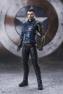 Obrázek produktu pro Bandai Tamashii Nations The Falcon and the Winter Soldier S.H. Figuarts Akční figurka Bucky Barnes 15 cm BTN60874-1