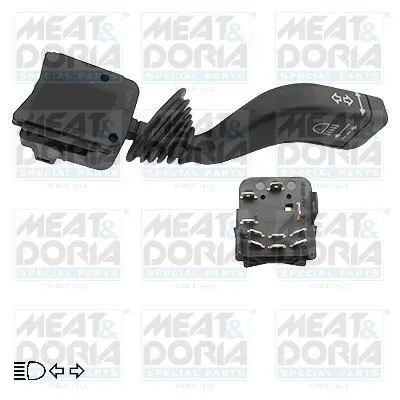 Produktbild von MEAT & DORIA 23006 Lenkstockschalter Kombischalter für OPEL Astra G CC (T98) Corsa B Schrägheck (S93) Astra G Caravan (T98) AGILA (A) (H00) Astra F CC